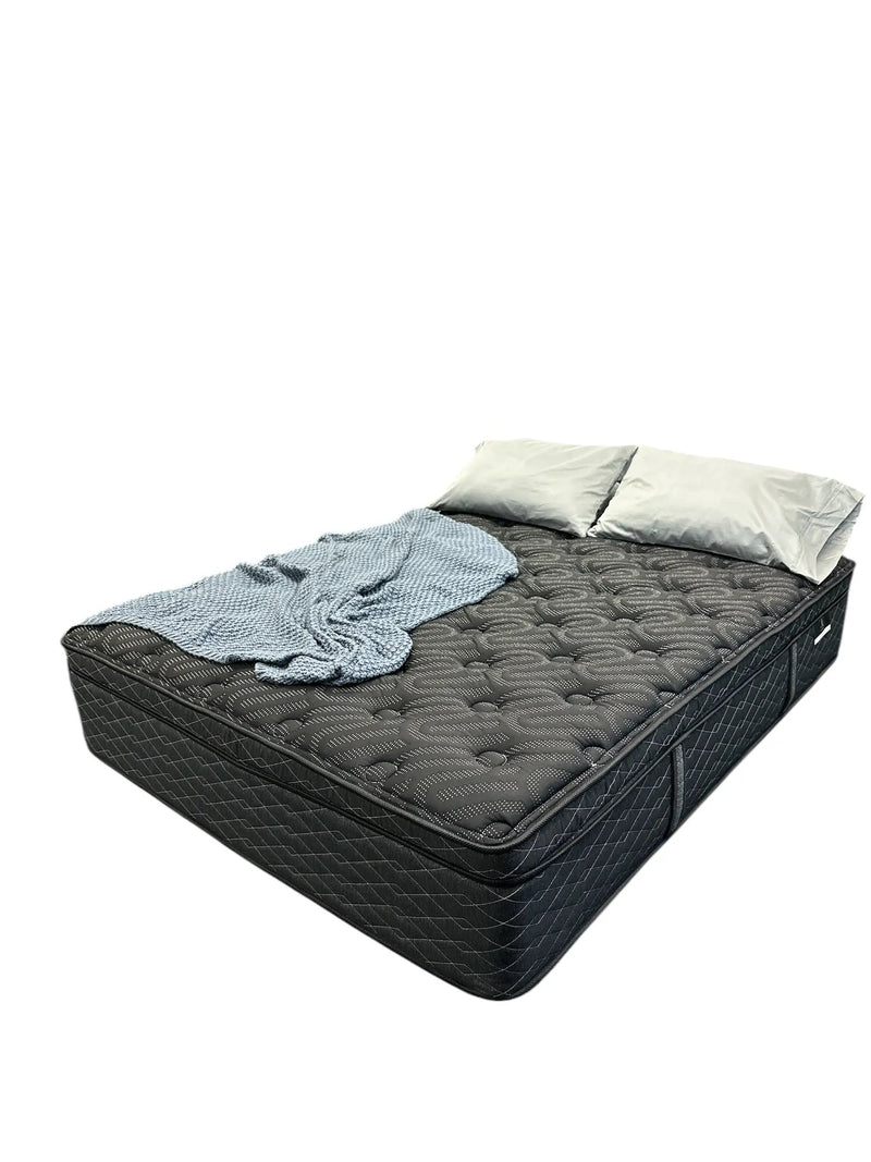 The Restonic Luxury Euro Top Mattress Ensemble by HouseOfZazla