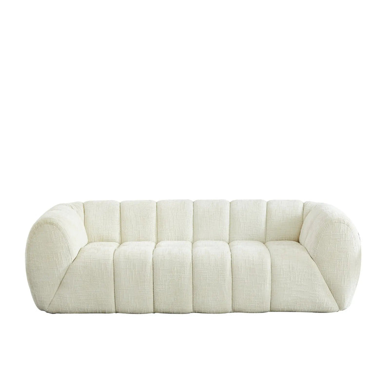 Modern Sofa With Piano Key Backrest by HouseOfZazla