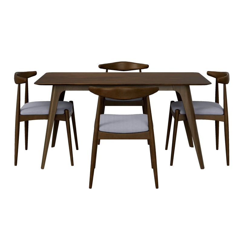 Retro Elegant 5 Piece Dining Set by HouseOfZazla
