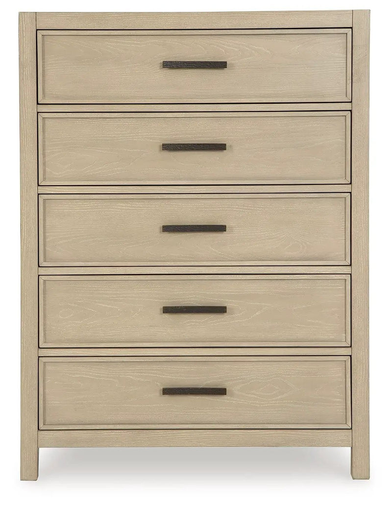 Calmoro - Five Drawer Chest - Gray by Unique Piece Furniture