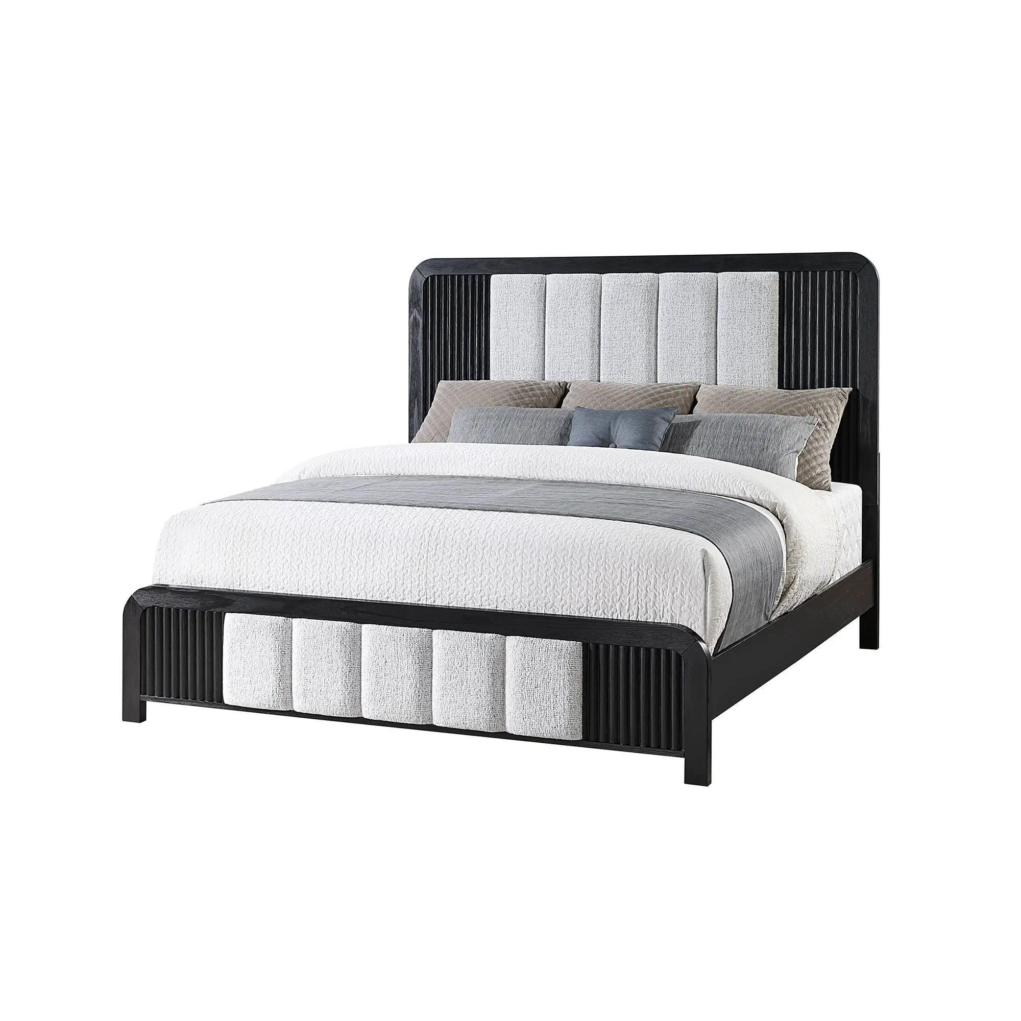 Beverly - Bed With Fluted Detailing by Unique Piece Furniture