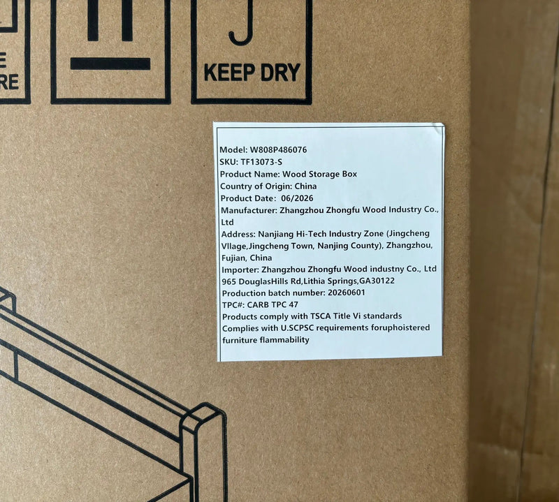 Kids Toy Box Chest for Boys & Girls by HouseOfZazla