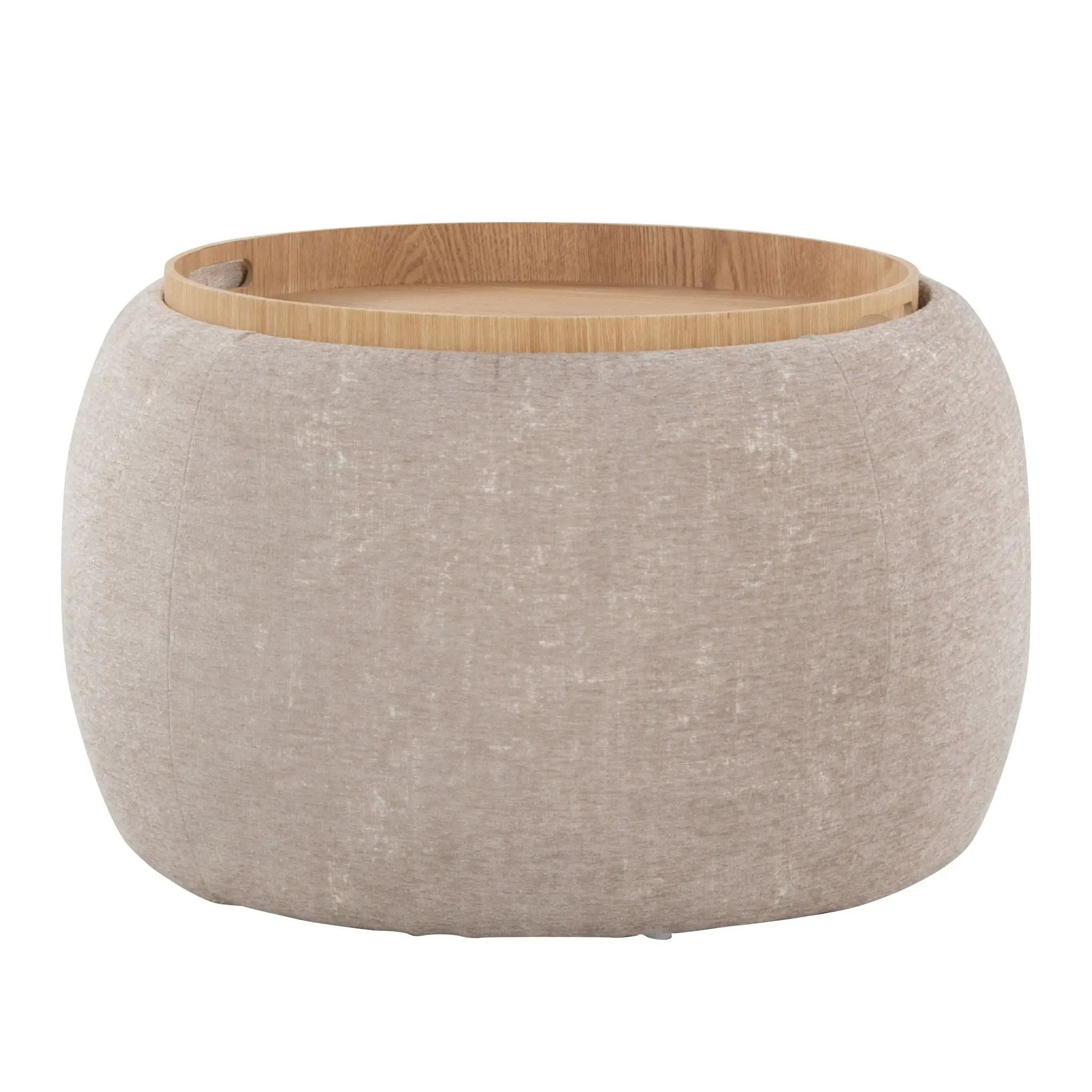 Tray - Pouf Contemporary Ottoman by HouseOfZazla