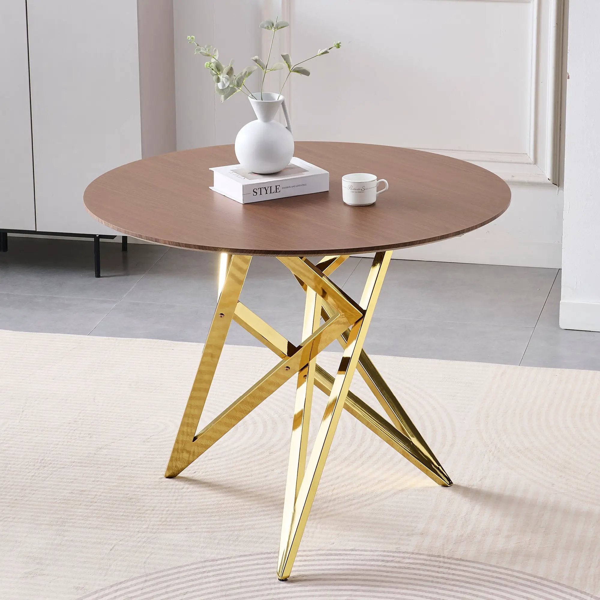 37 Inch Round Dining Table by HouseOfZazla