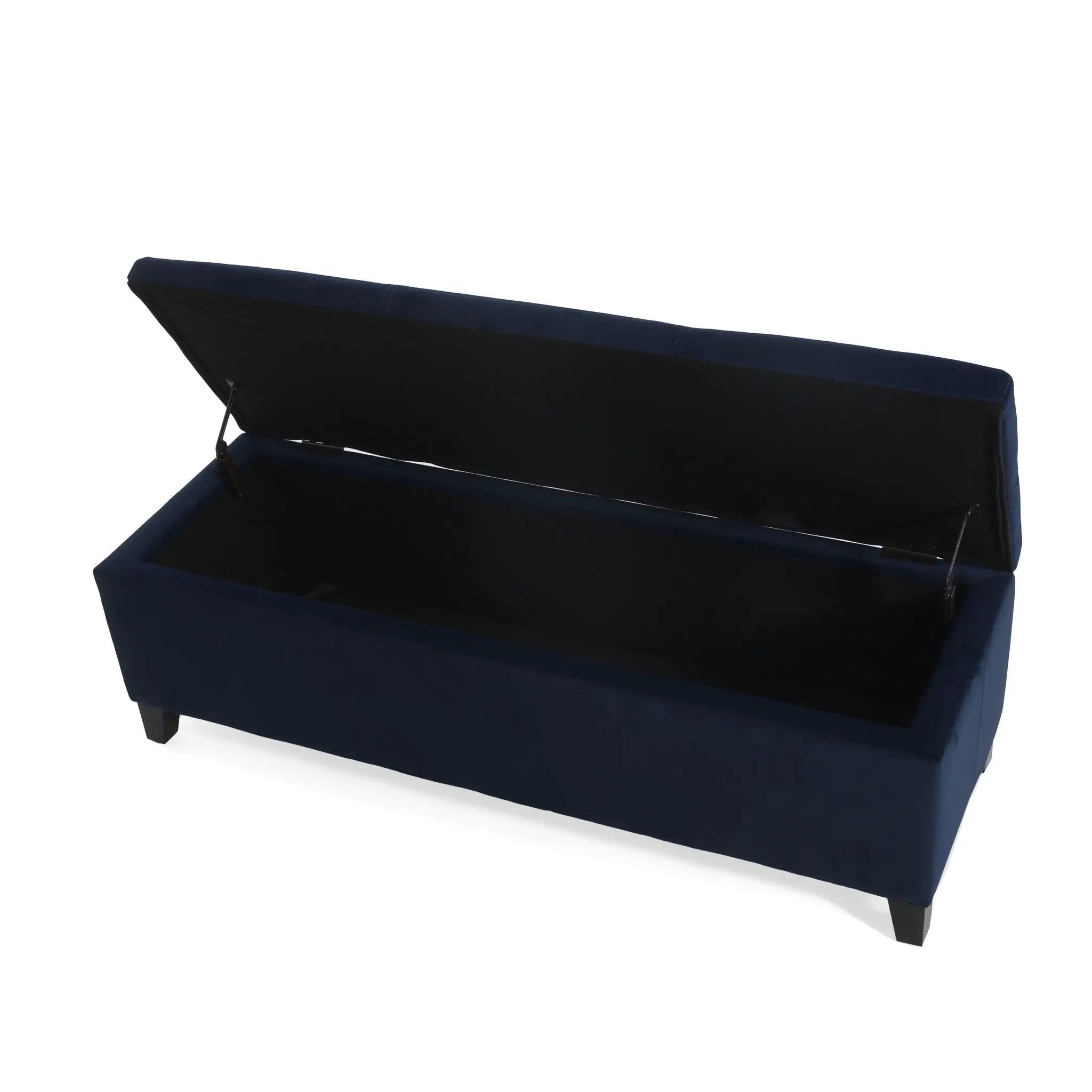 Upholstered Storage Ottoman Bench by HouseOfZazla
