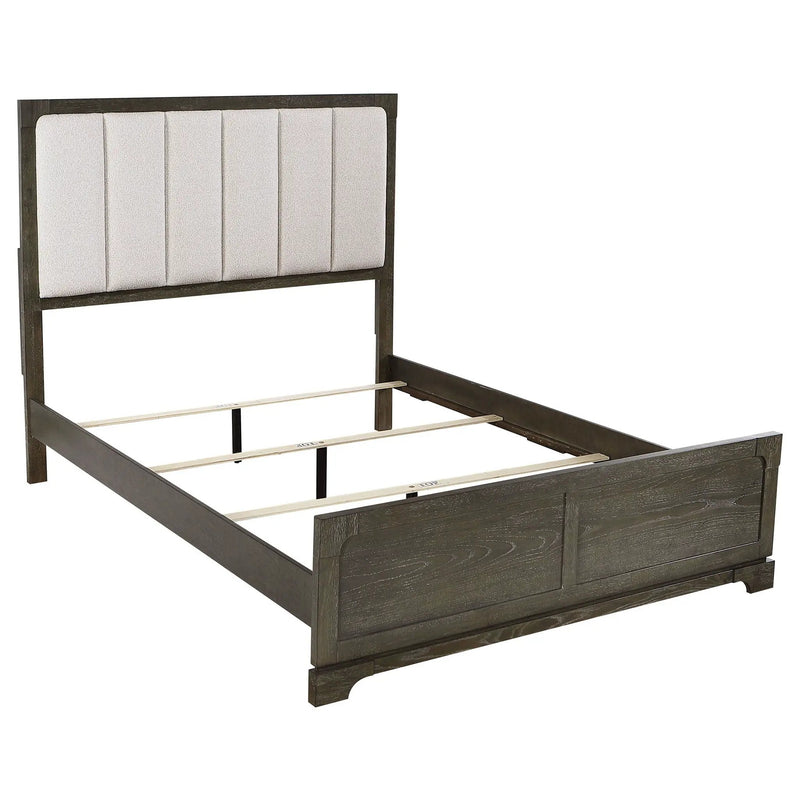 Gran Park 59-inch Eastern King Panel Bed Dark Cocoa by Unique Piece Furniture