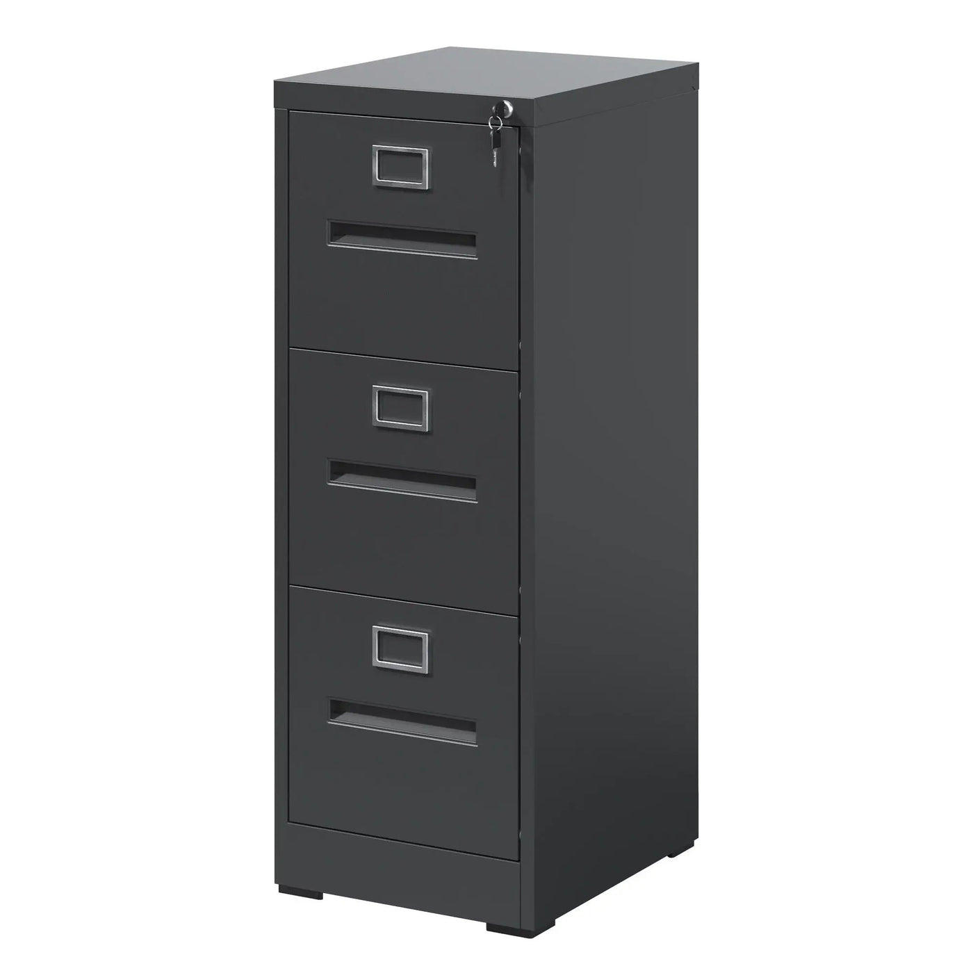 Premium Drawer File Cabinet With Lock, Metal Vertical Design, A4 Legal / Letter Size by HouseOfZazla