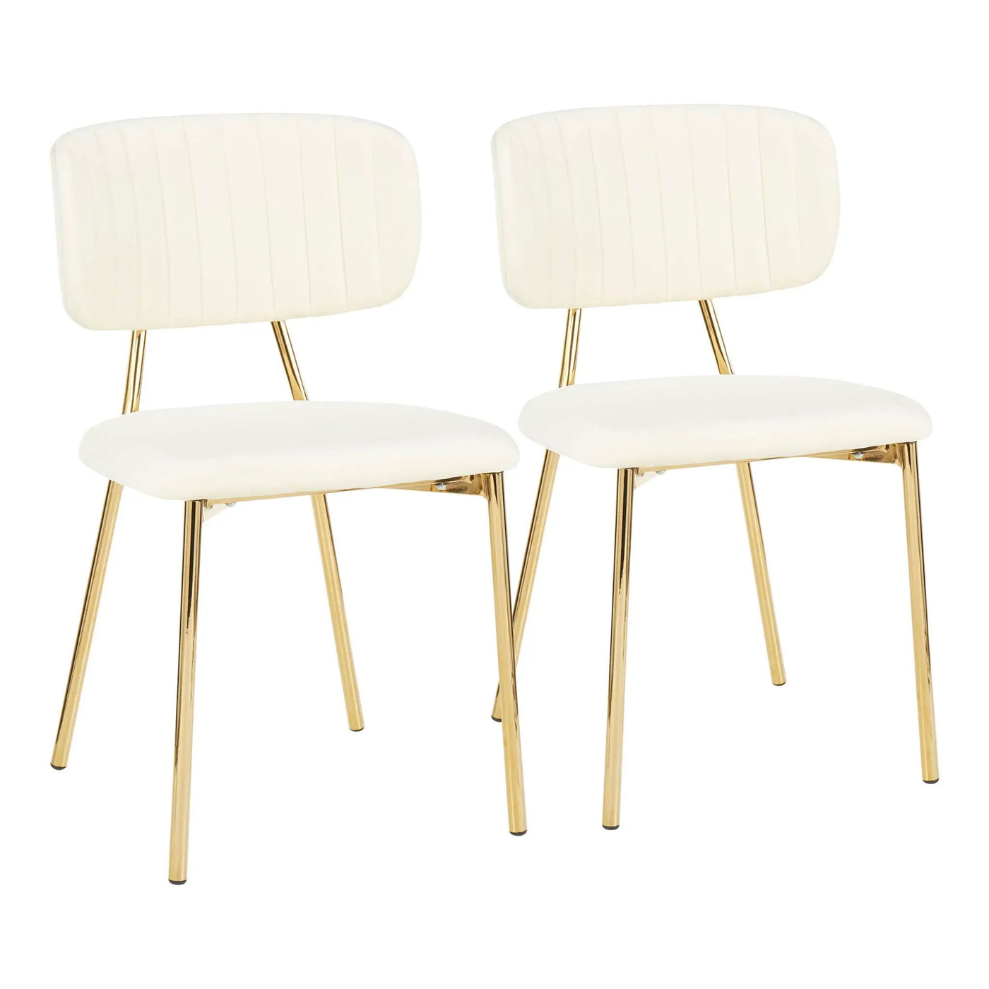 Bouton - Contemporary / Glam Chair (Set of 2) by HouseOfZazla