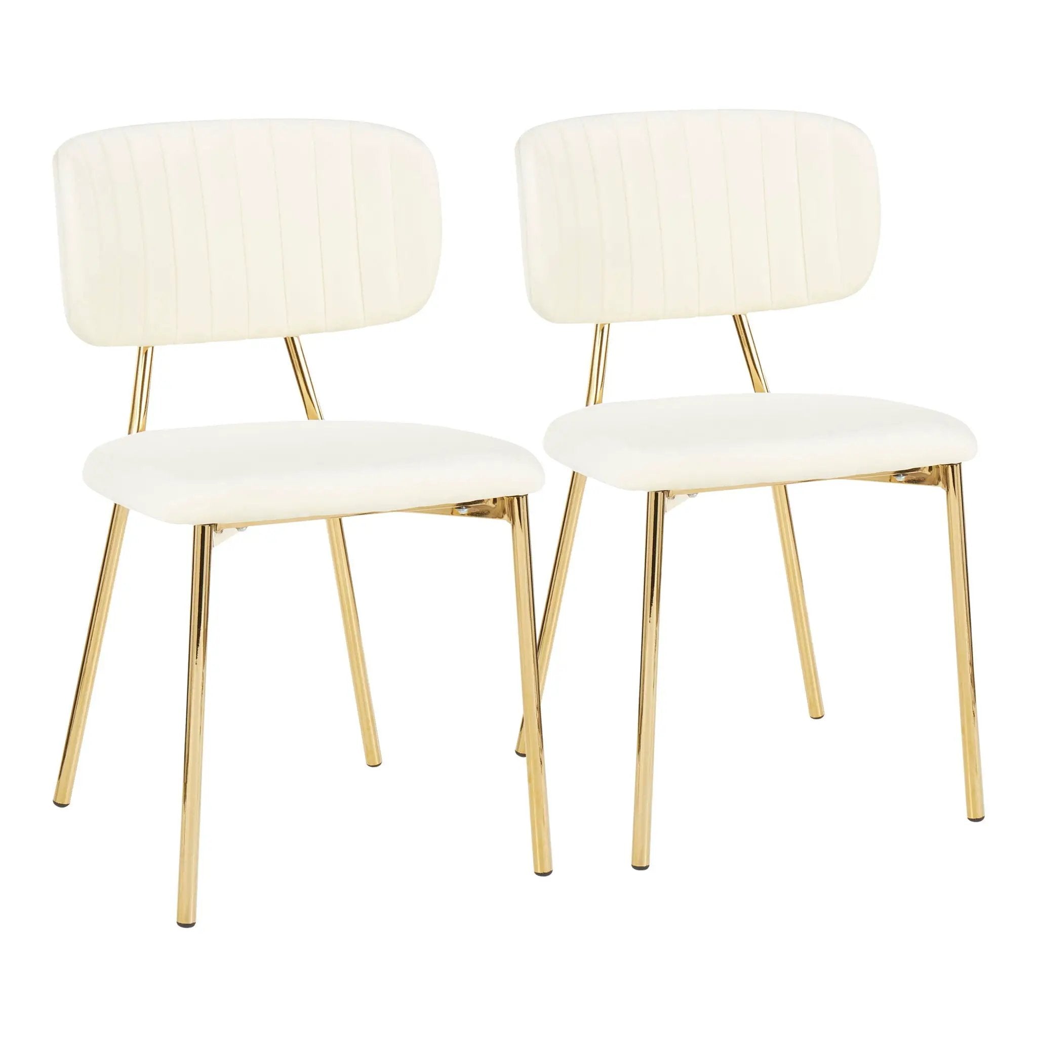 Bouton - Contemporary / Glam Chair (Set of 2) by HouseOfZazla