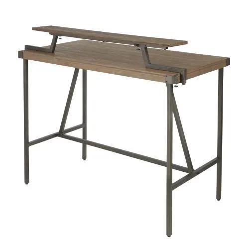 Gia - Industrial Counter Table by Unique Piece Furniture