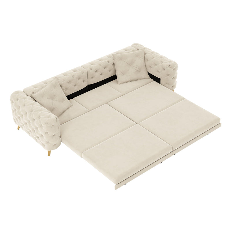 3-In-1 Convertible Sleeper Sofa by HouseOfZazla