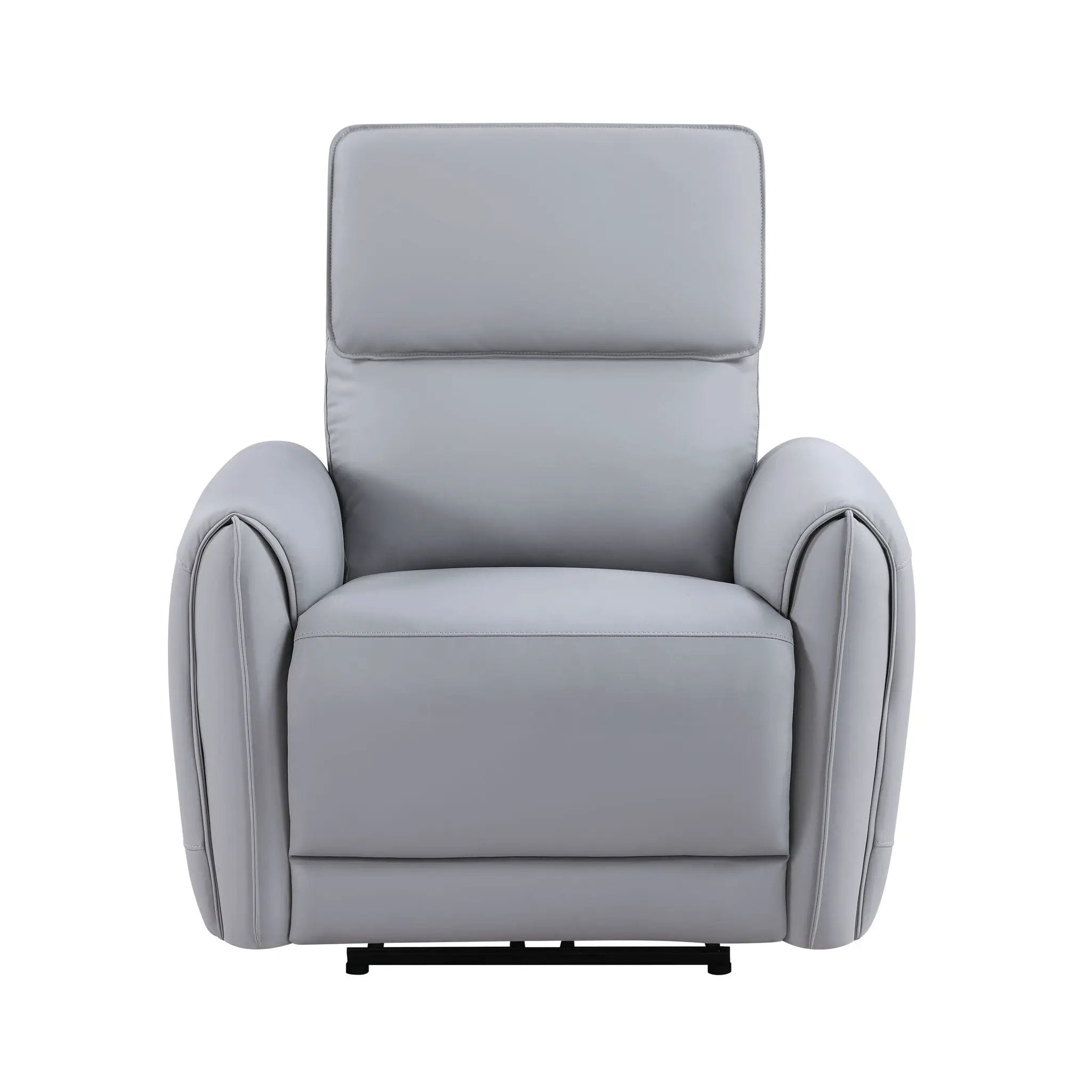 Jeromie - Power Motion Recliner With USB Port - Gray by Unique Piece Furniture