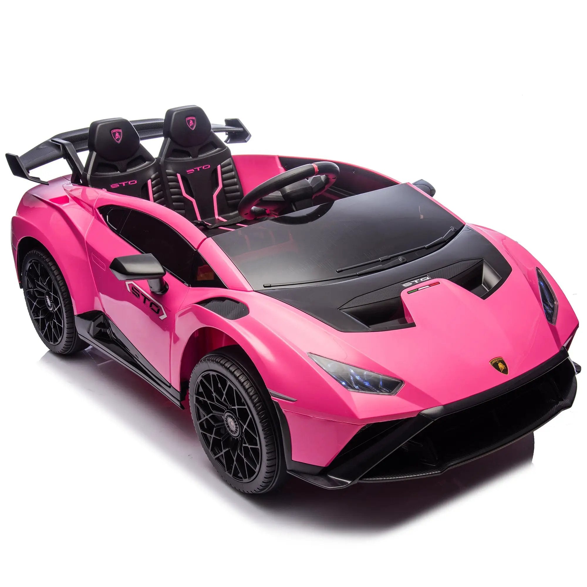 Lamborghini Huracan Sto 24V Kids Electric Ride-On Drift Car by HouseOfZazla