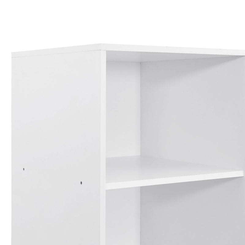 Doorless Storage Wardrobe For Dedroom With Shelves And 3 Drawers by HouseOfZazla