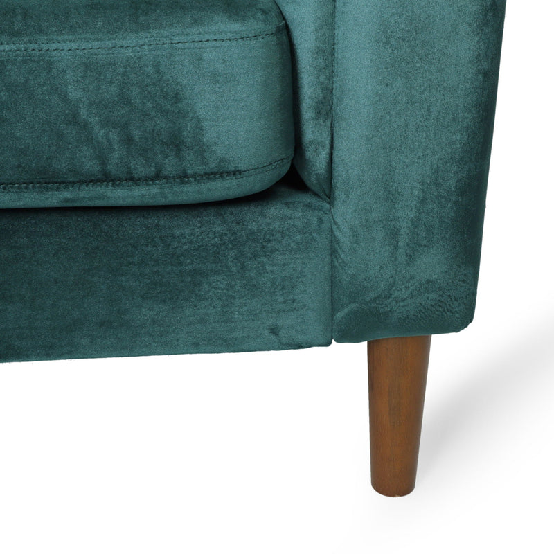 Contemporary 3 Seater Sofa With Accents by HouseOfZazla
