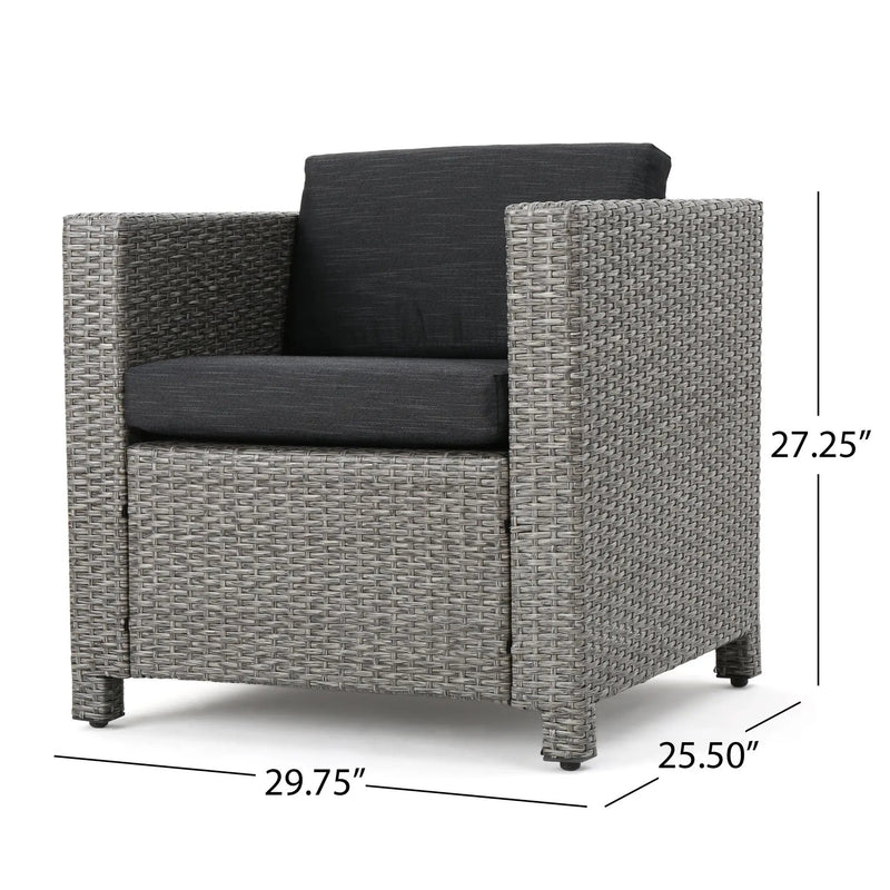 Puerta 4-Piece Outdoor Furniture Set by HouseOfZazla