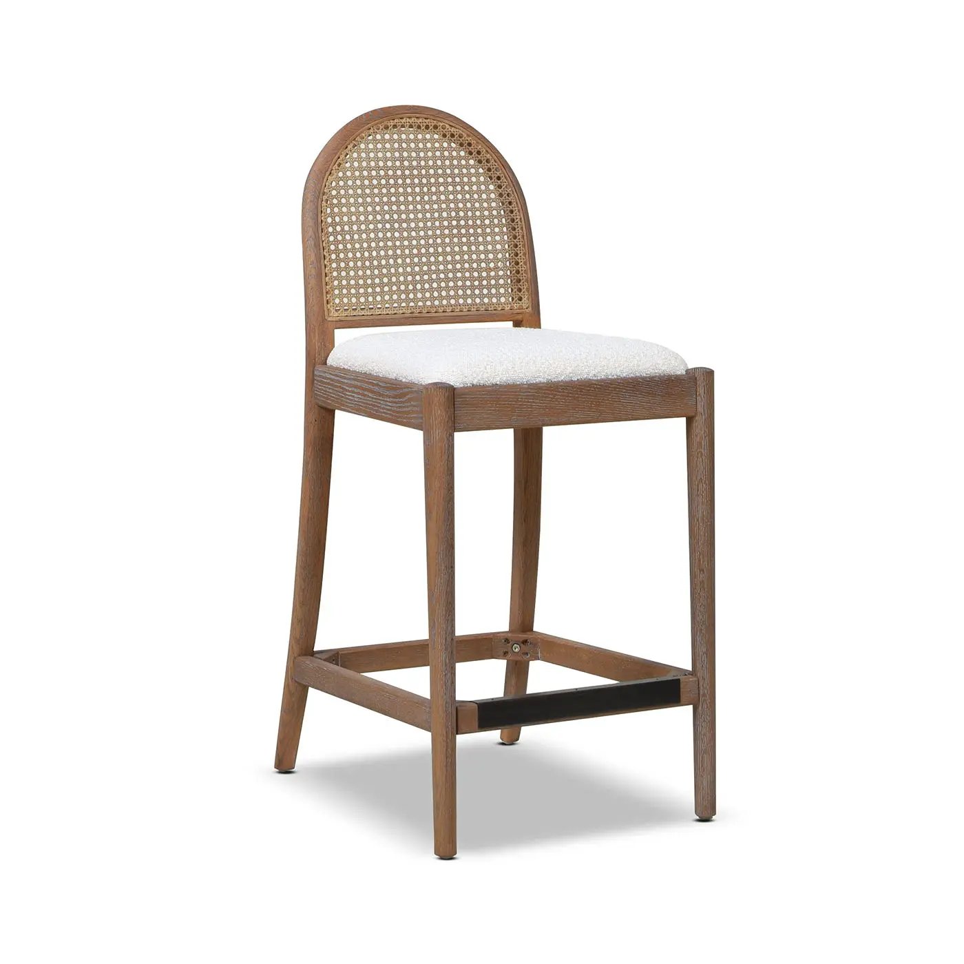 Panama - Curved Back Cane Counter Stool (Set of 2) by HouseOfZazla