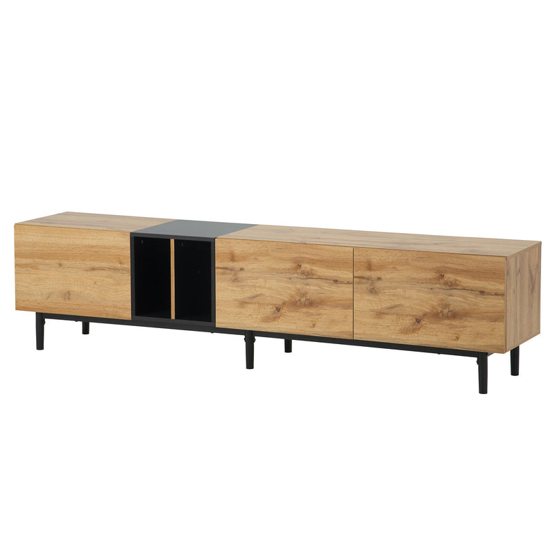 Modern Natural Wood color TV Stand by BLAKHOM