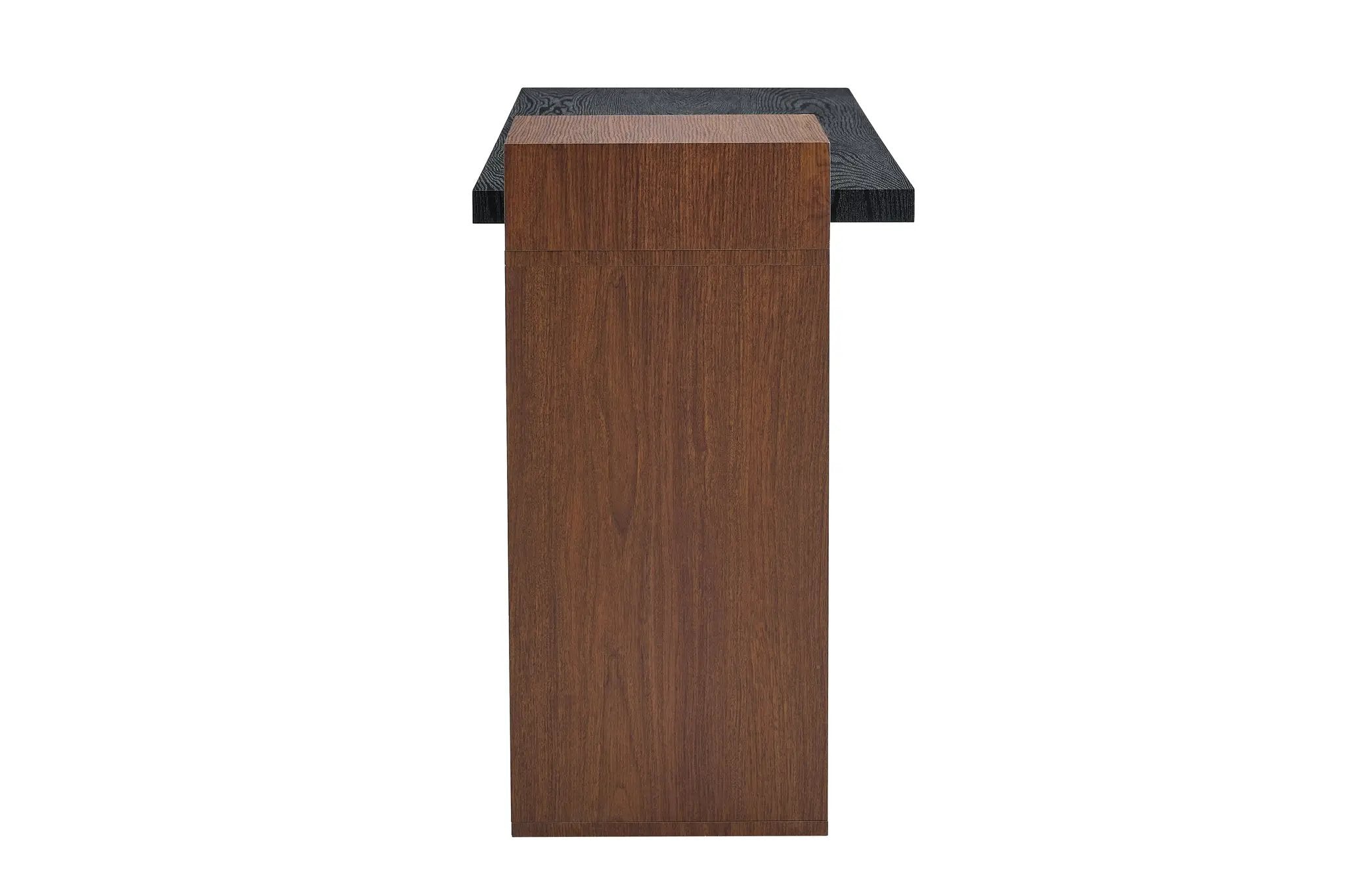 Modern Two-Tone Sofa Side Table by HouseOfZazla