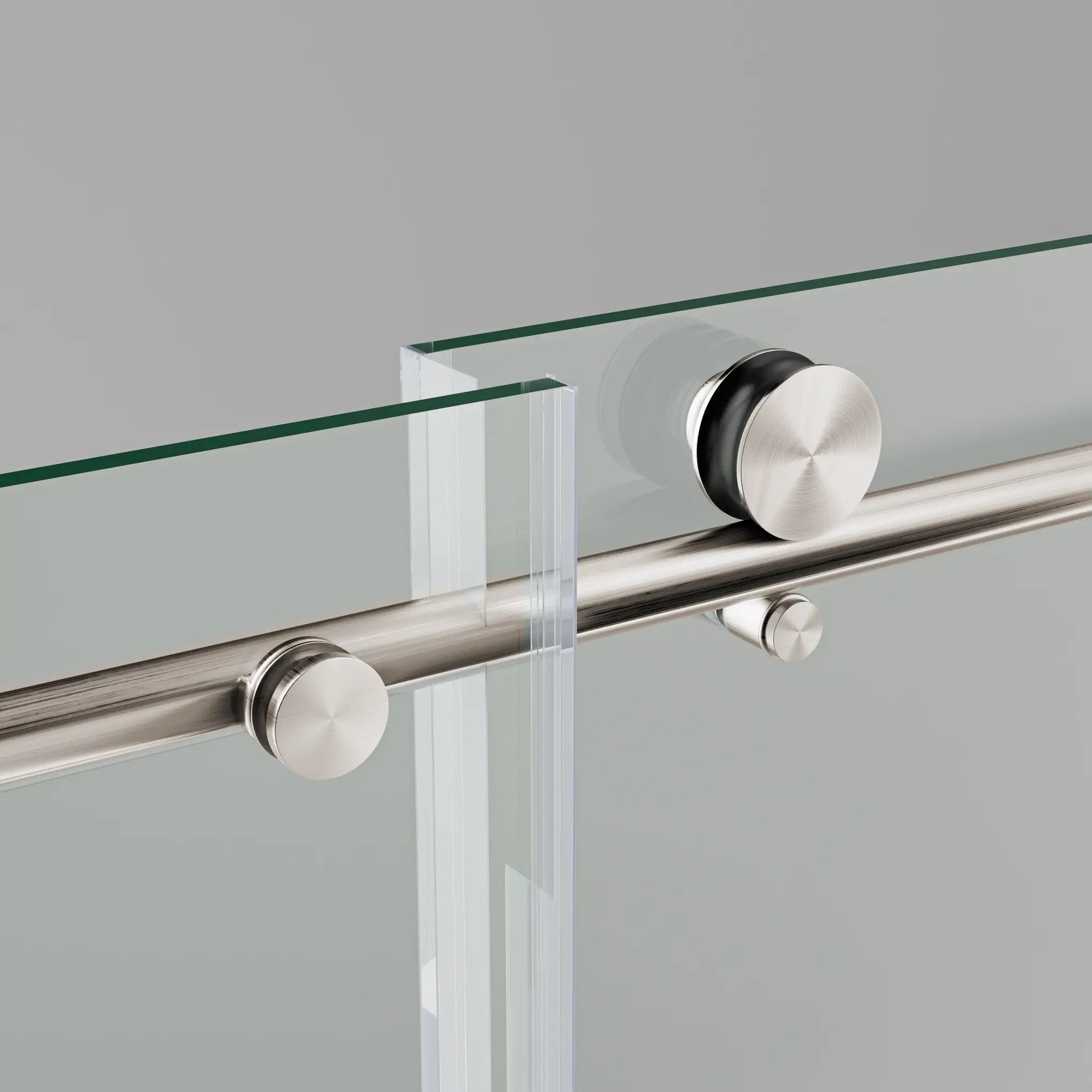 56-60"W x 76"H Frameless Sliding Shower Door by HouseOfZazla
