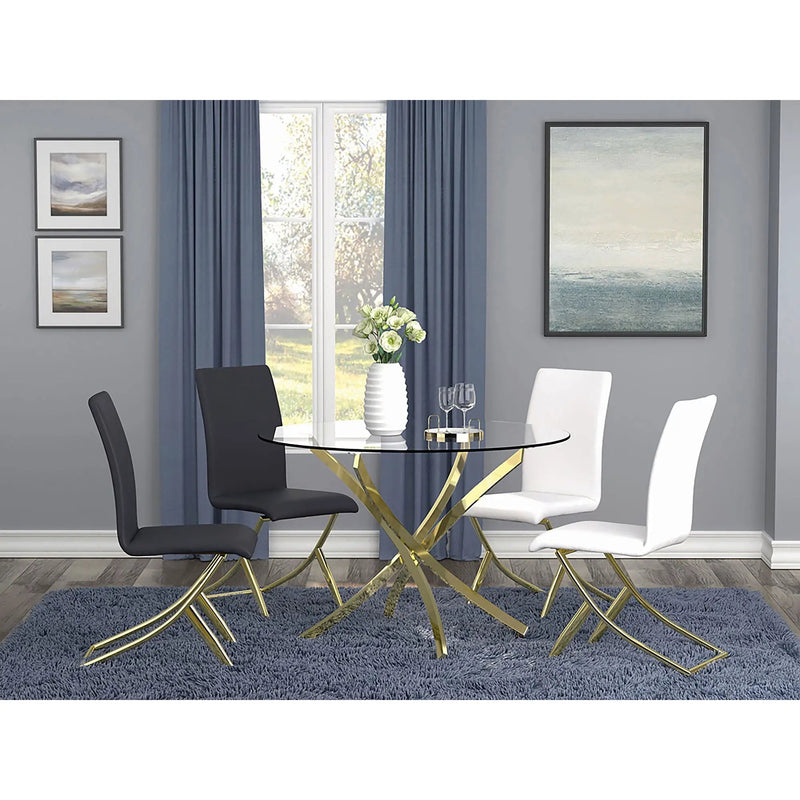 Orlette - Dining Table - Clear by HouseOfZazla