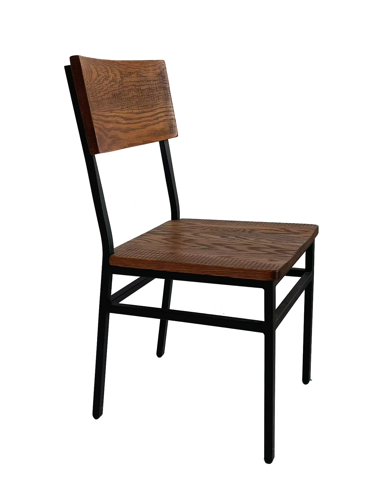 Set of 2 Assembled Commercial-Grade Farmhouse Style Dining Chairs by HouseOfZazla