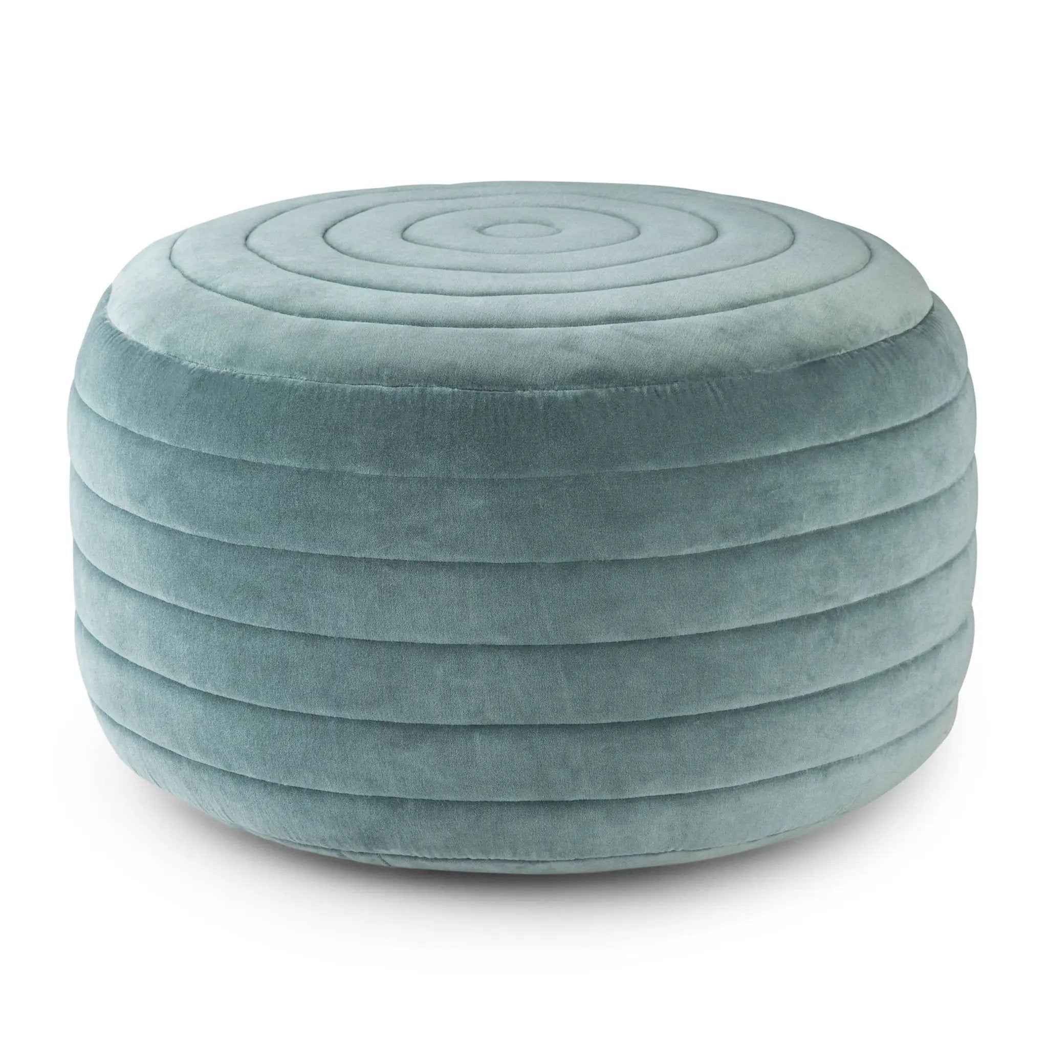 Vivienne - Upholstered Round Pouf by Unique Piece Furniture