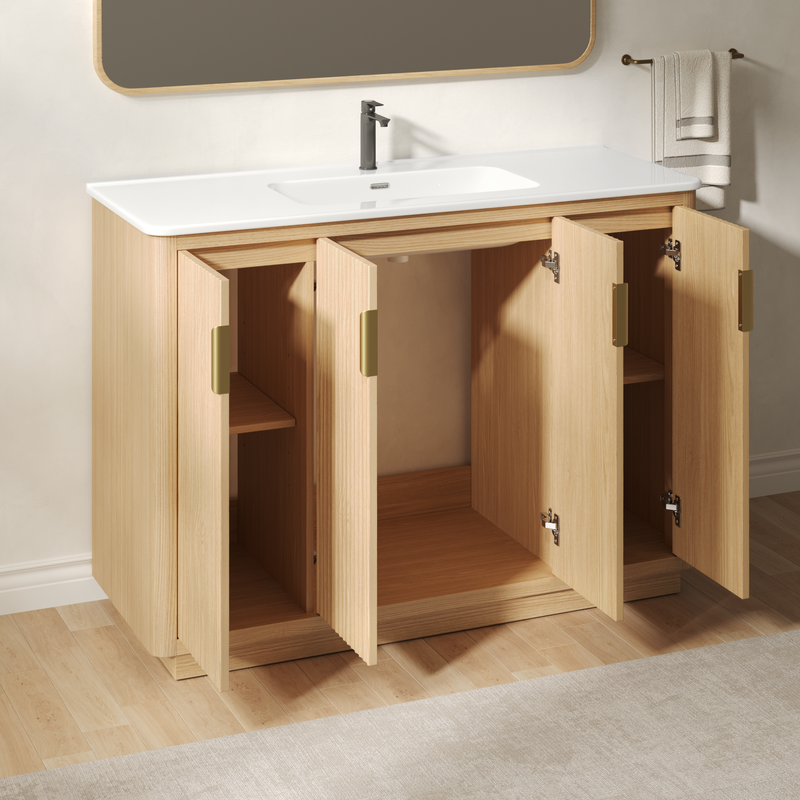 48 Inch Freestanding Bathroom Vanity by HouseOfZazla