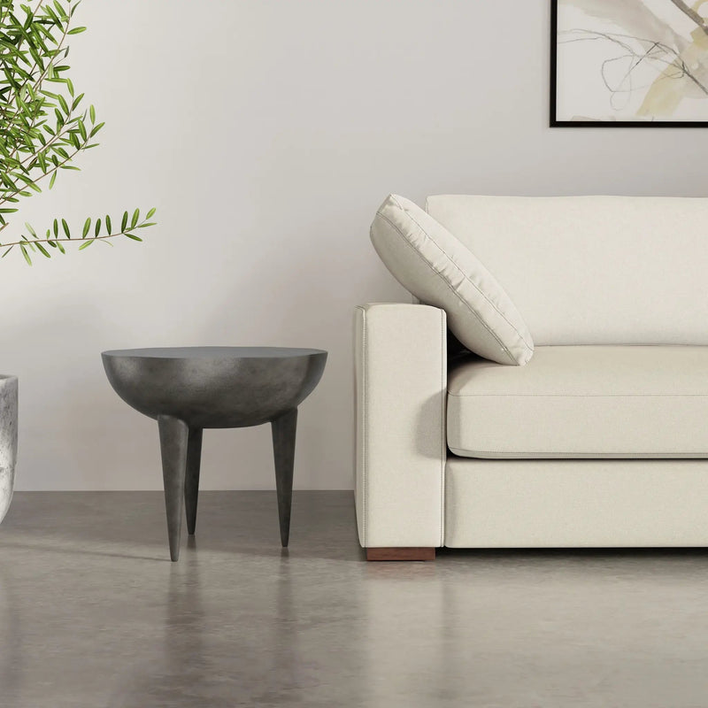 Otto - Cast Aluminum Side Table - Black by Unique Piece Furniture