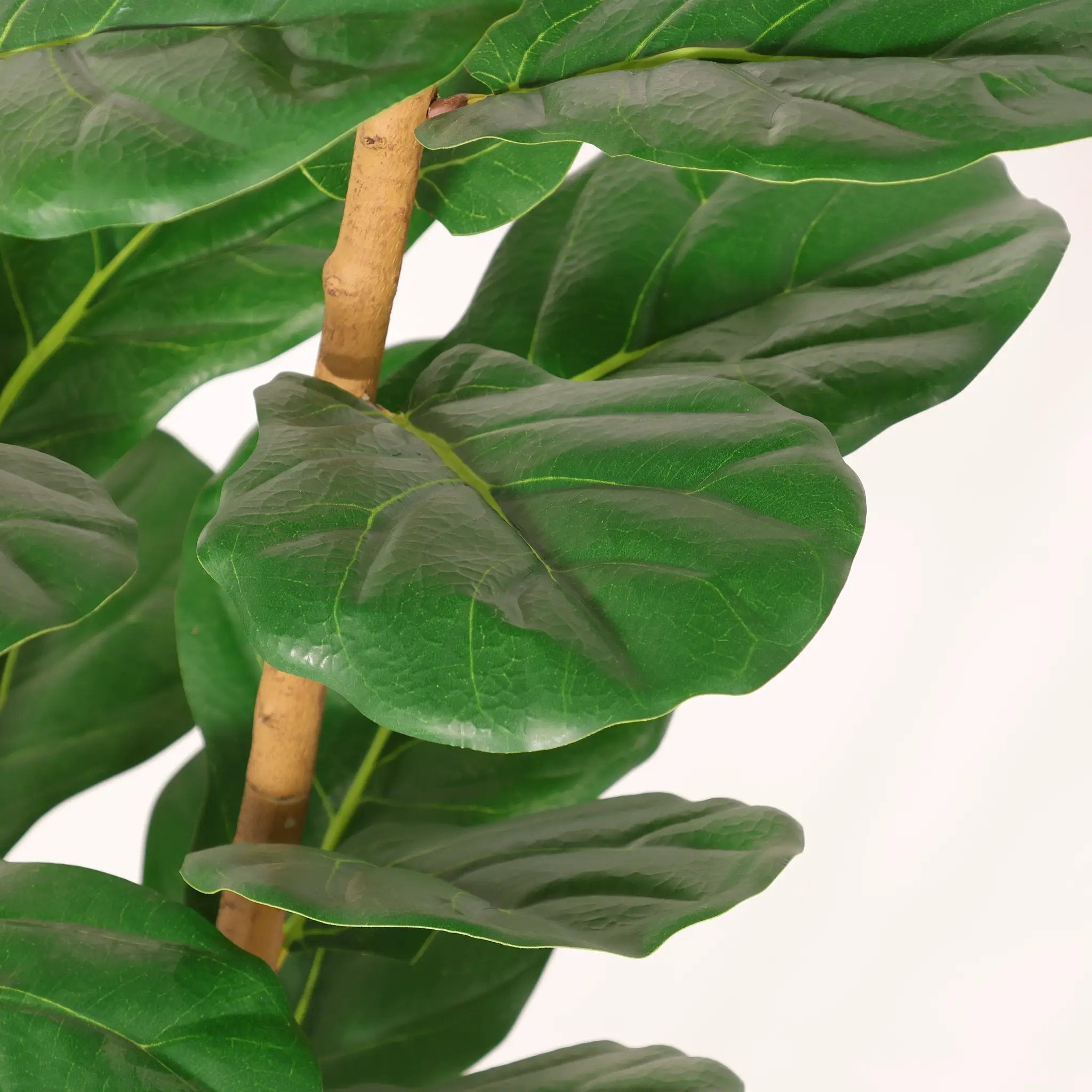 5.2FT Artificial Fiddle Leaf Fig Tree With Decorative Pot by HouseOfZazla