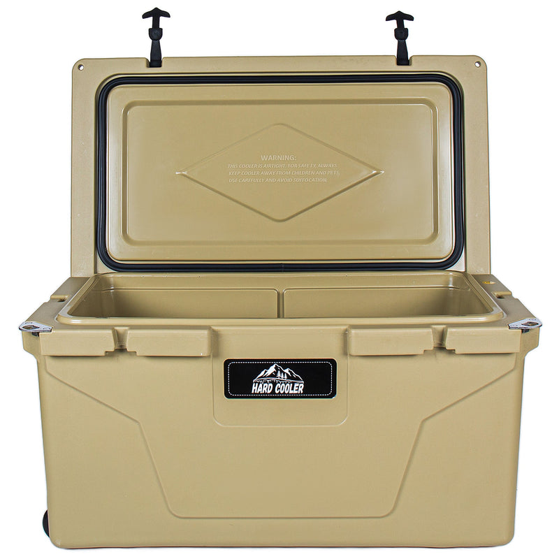 85 Quart Khaki Bear-Resistant Rotomolded Cooler by HouseOfZazla