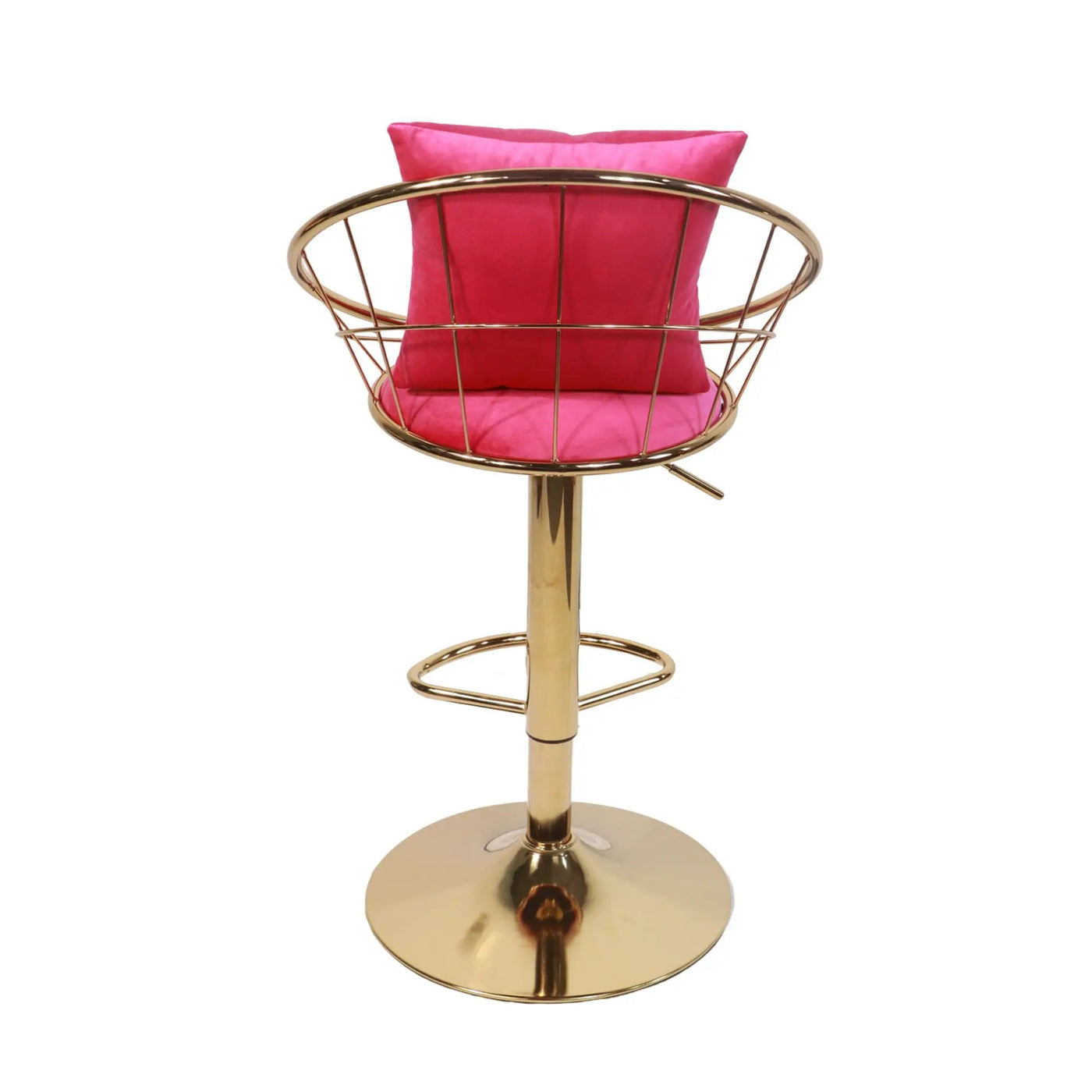 Unique Design Bar Chair, 360 Degree Rotation, Adjustable Height, Suitable For Dining Room And Bar by HouseOfZazla