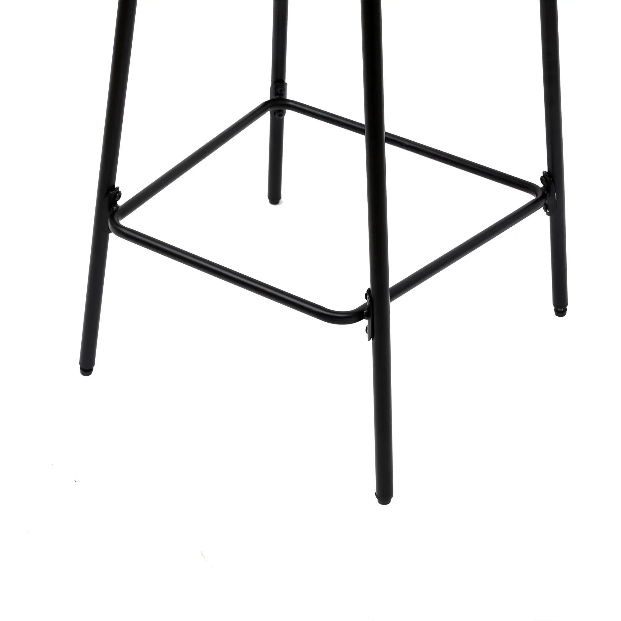 Boho Style Handwoven Paper Rope Counter Stools (Set of 2) by HouseOfZazla