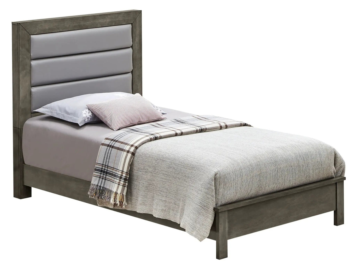 Transitional Modern Design Bed by HouseOfZazla