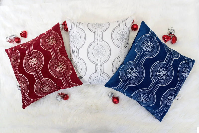 Holiday Velvet Pillow by HouseOfZazla