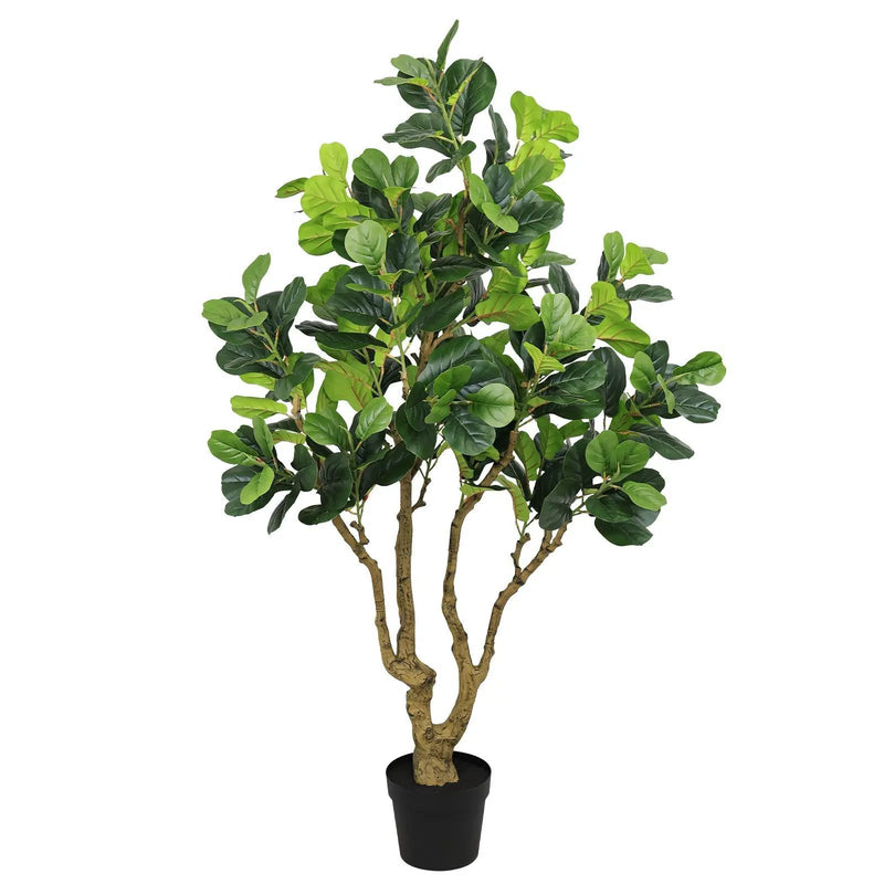 7FT Tall Artificial Banyan Tree Silk Plant – Large Faux Greenery by HouseOfZazla