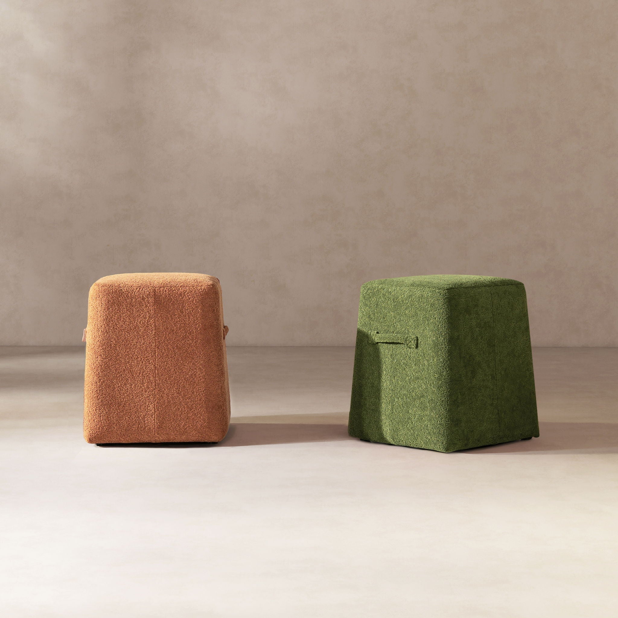 Oliver - Tapered Square Upholstered Ottoman by HouseOfZazla