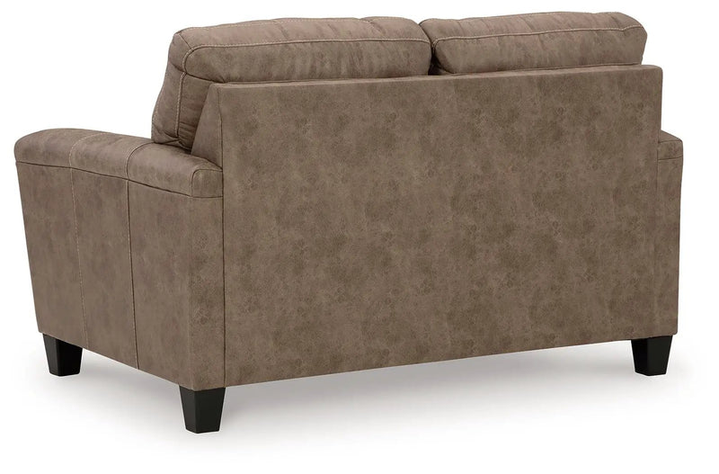 Navi - Loveseat - Fossil by Unique Piece Furniture