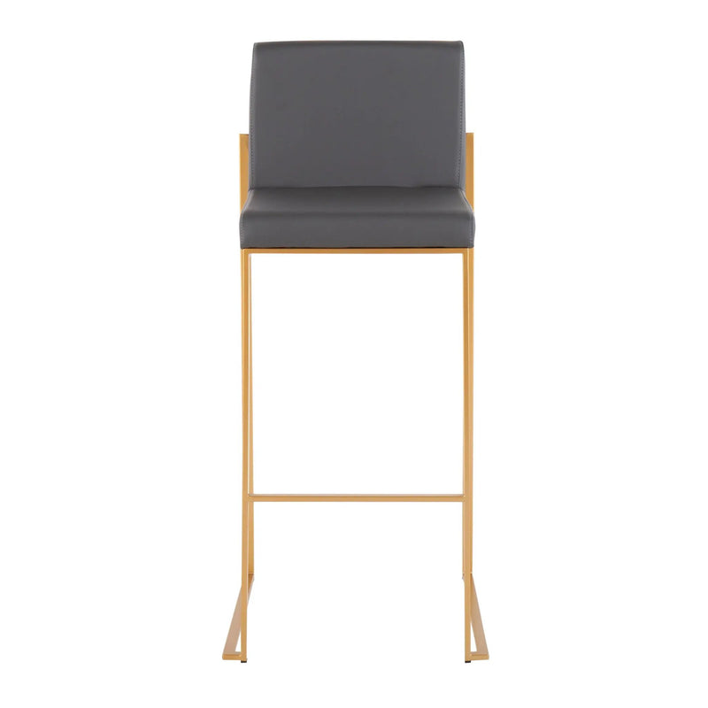 Fuji - Contemporary Design High Back Barstool by Unique Piece Furniture