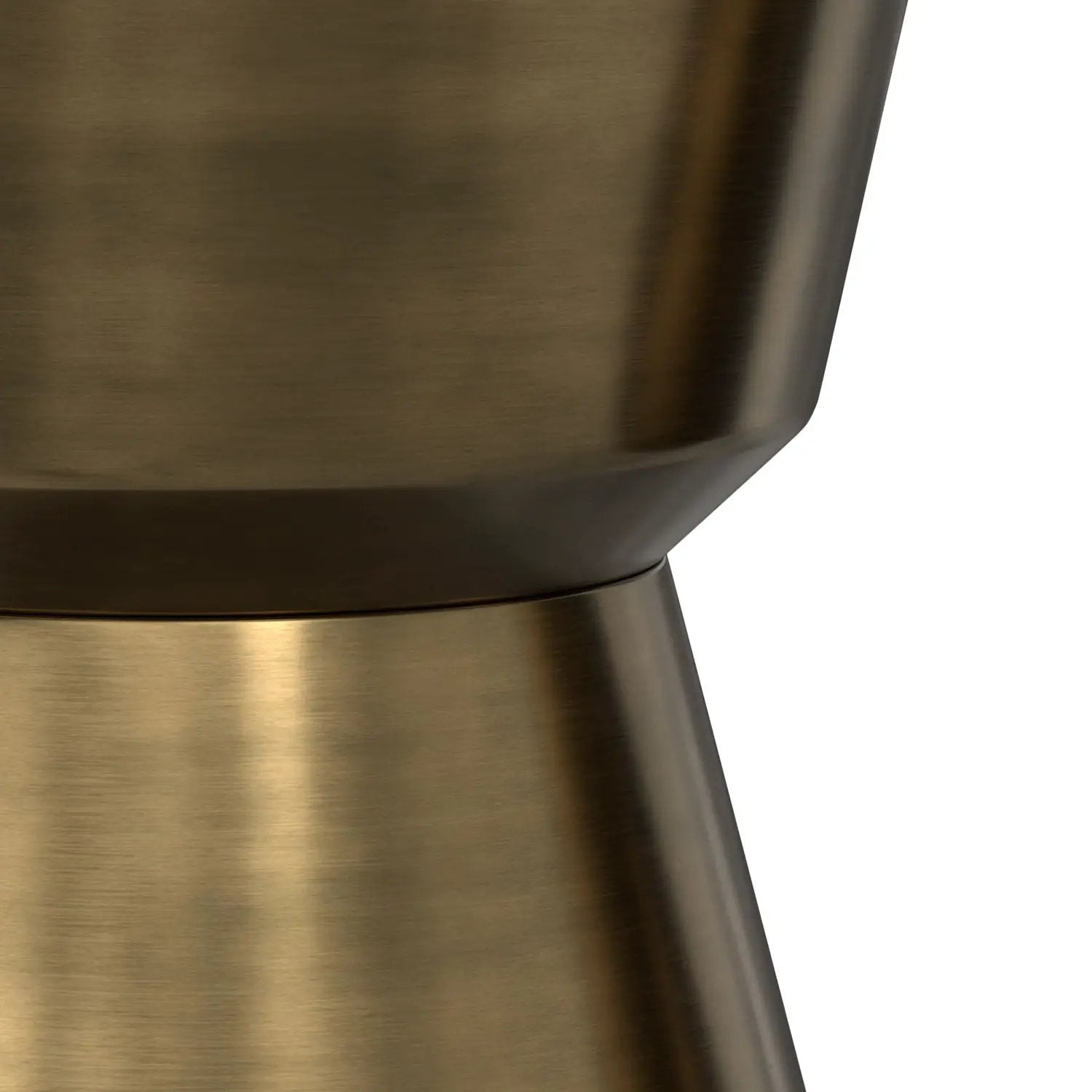 Allegra - Side Table - Antique Brass by HouseOfZazla