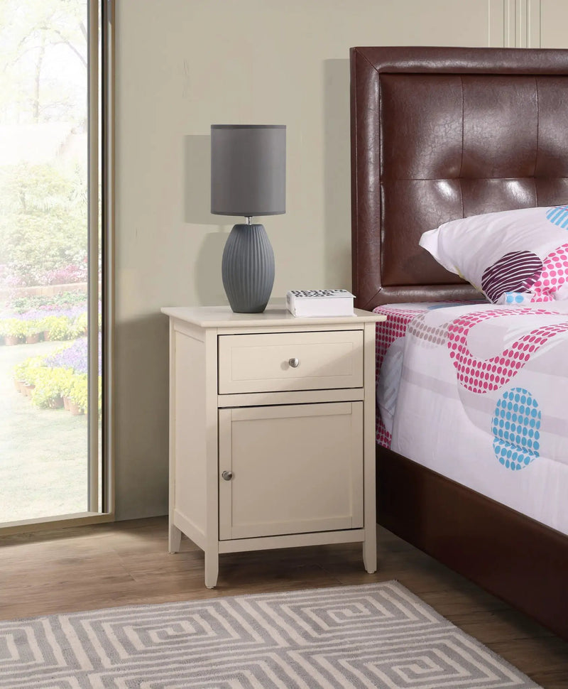 1 Drawer / 1 Door Nightstand by HouseOfZazla