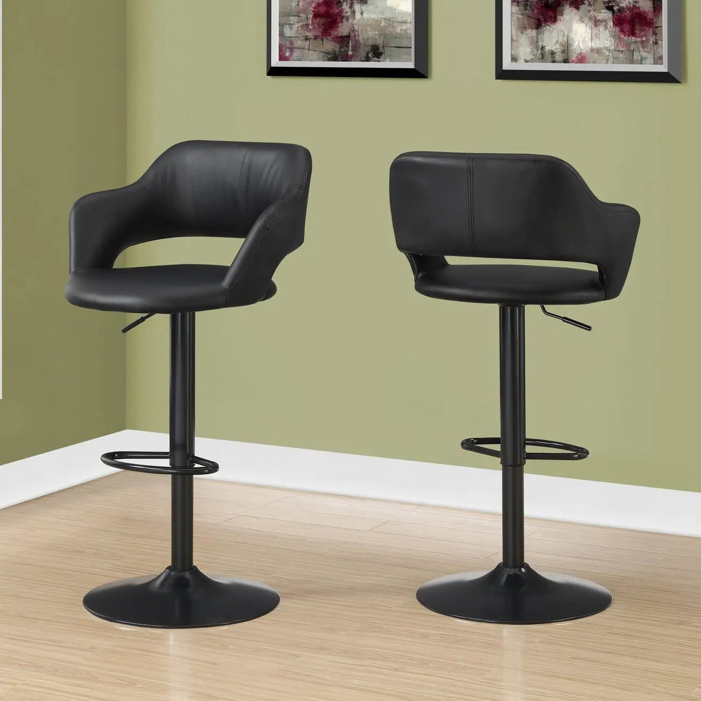 Swivel Stool Bar Height, Adjustable Versatile Seating, Contemporary & Modern by Unique Piece Furniture