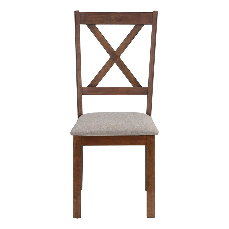 Dining Chair Side, Upholstered For Dining Room, Transitional (Set of 2) by HouseOfZazla