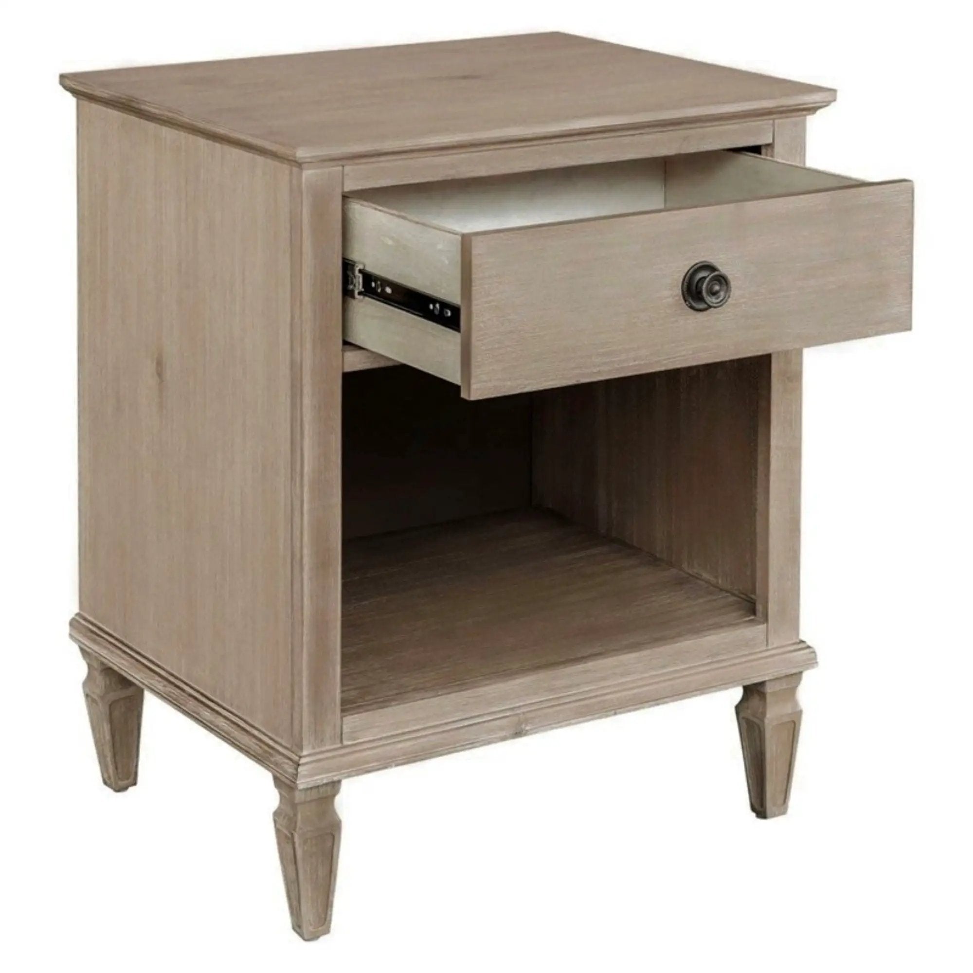 Victoria - Nightstand With Open Storage by Unique Piece Furniture