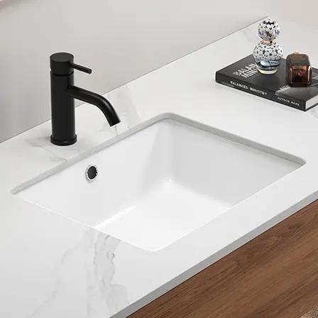 Rectangular Undermount Bathroom Sink by HouseOfZazla