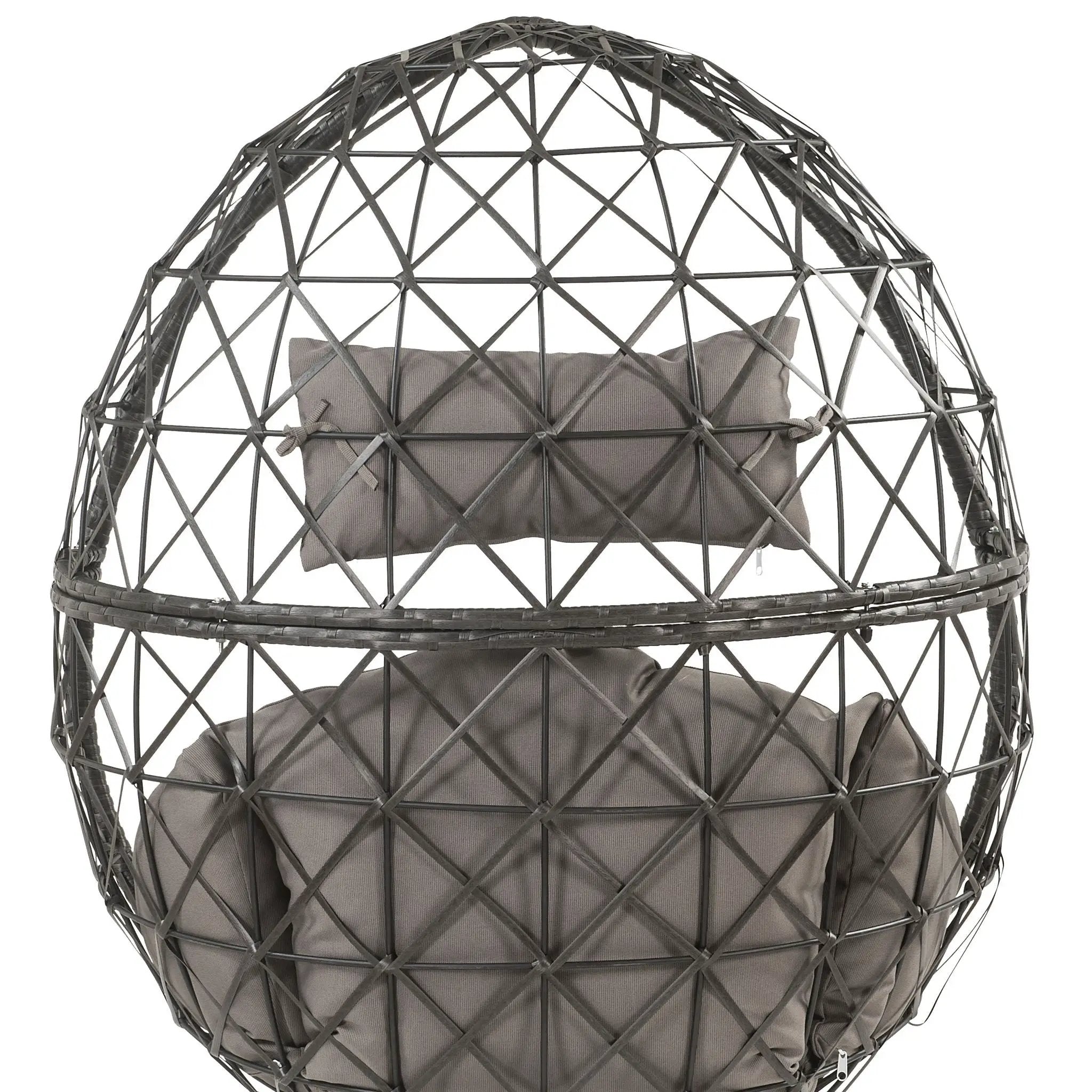 Aeven - Patio Lounge Chair - Light Gray by HouseOfZazla
