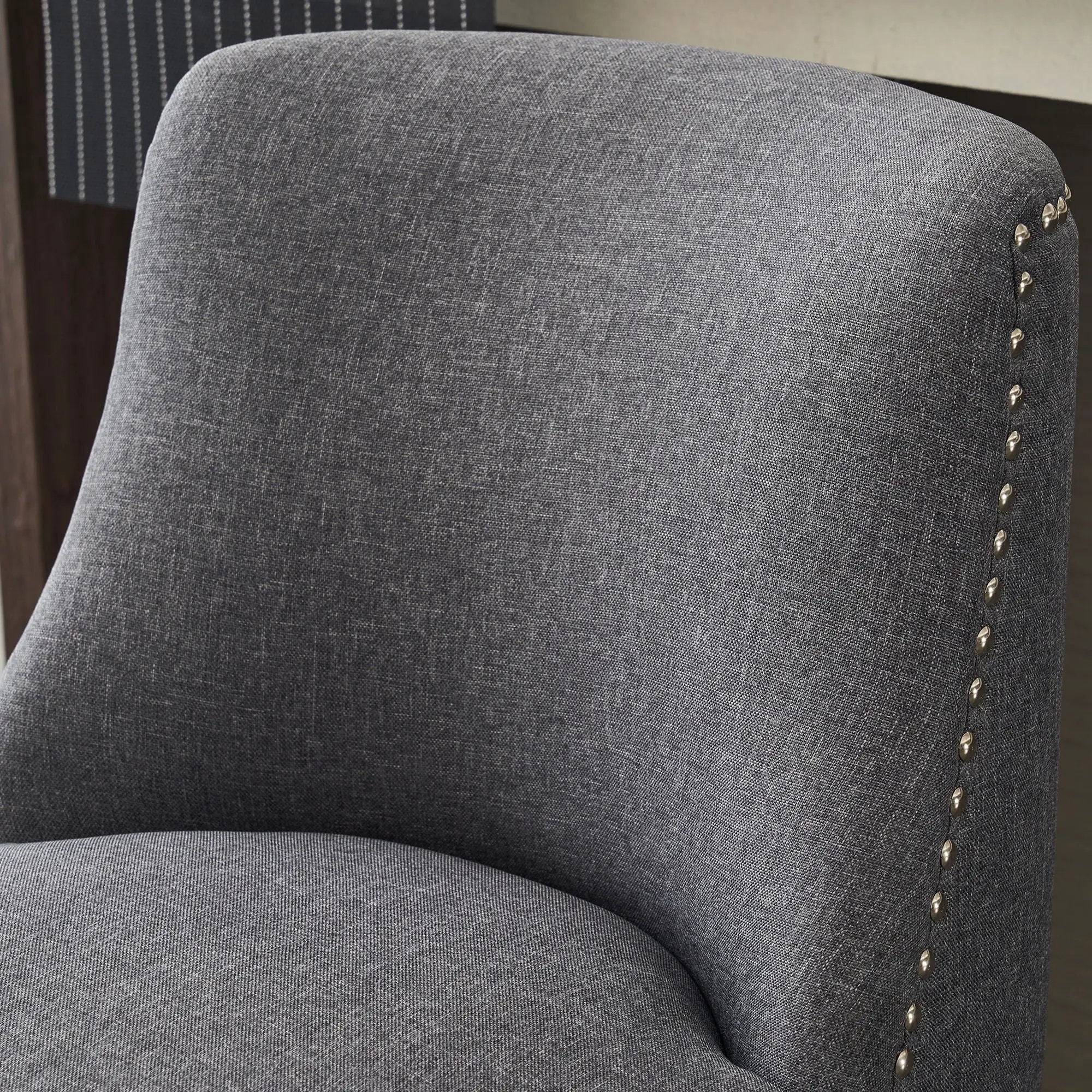 Upholstered Swivel Bar Stool by Unique Piece Furniture
