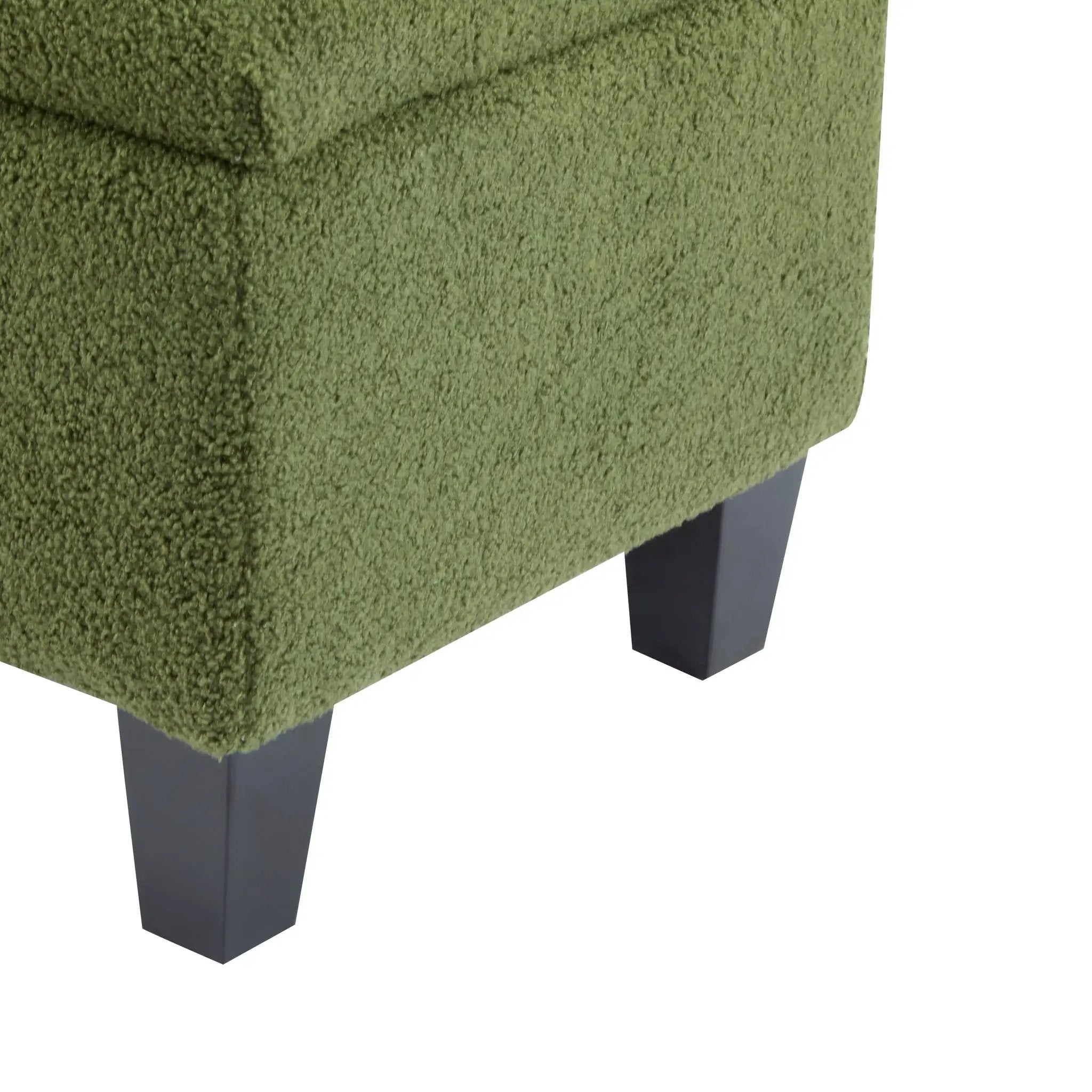 Ottoman Bench & Storage - Green by HouseOfZazla