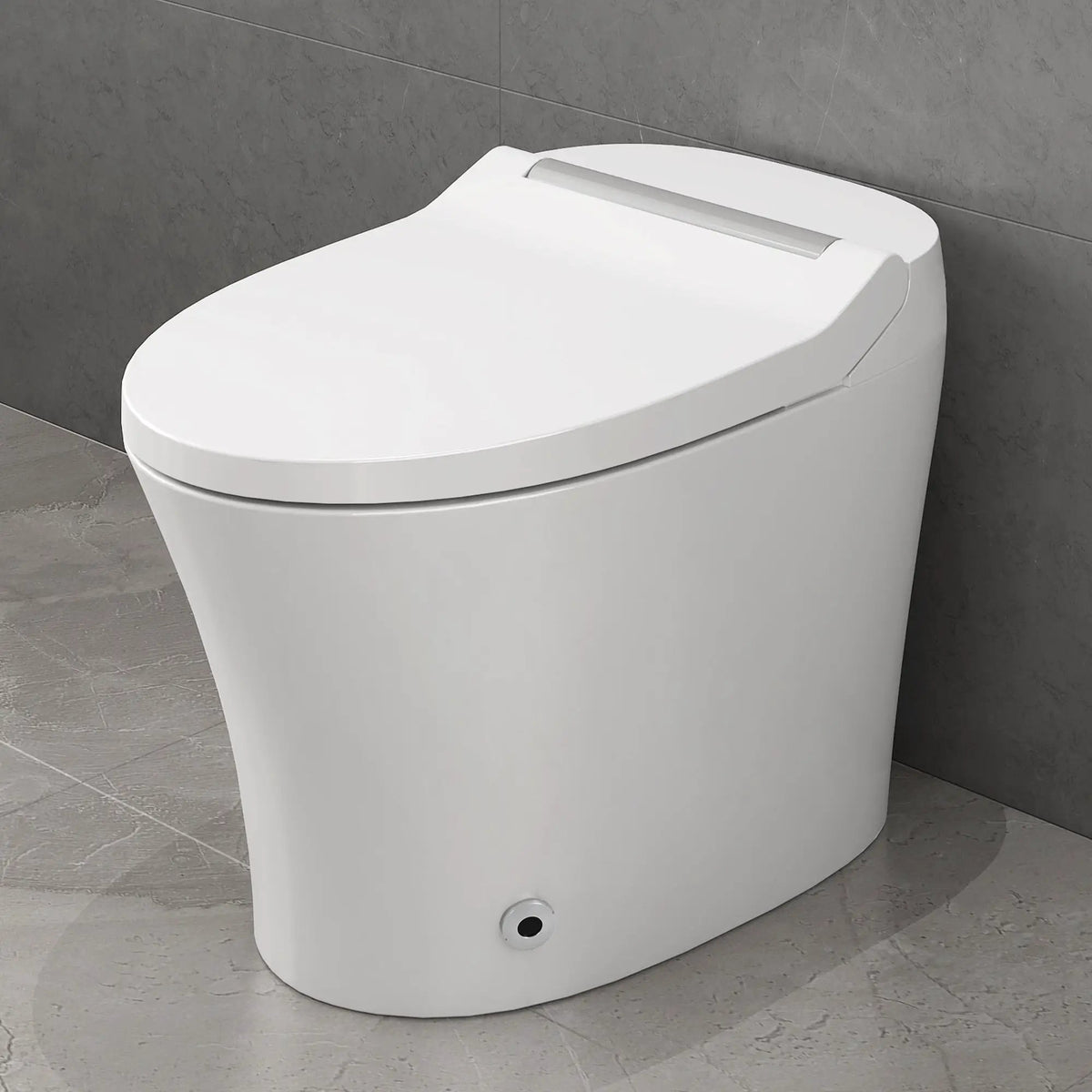 Smart Toilet with Built-in Heated Seat
