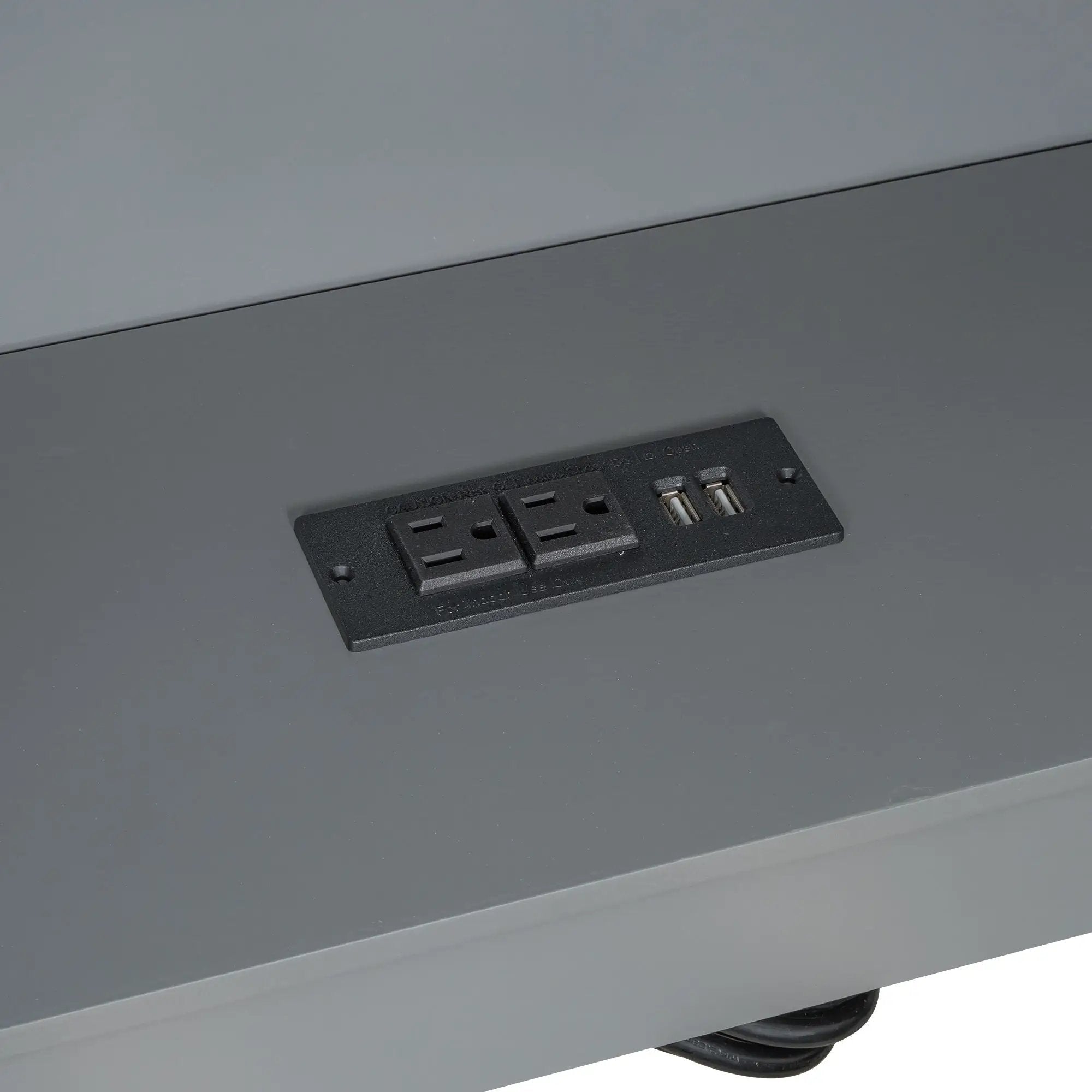 Upholstered Headboard Platform Bed With Storage Shelves, Drawers, Charging Station by Unique Piece Furniture